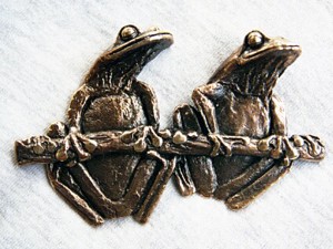 two frogs